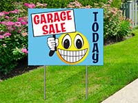 Community Yard Signs - Garage Sale Today Sign